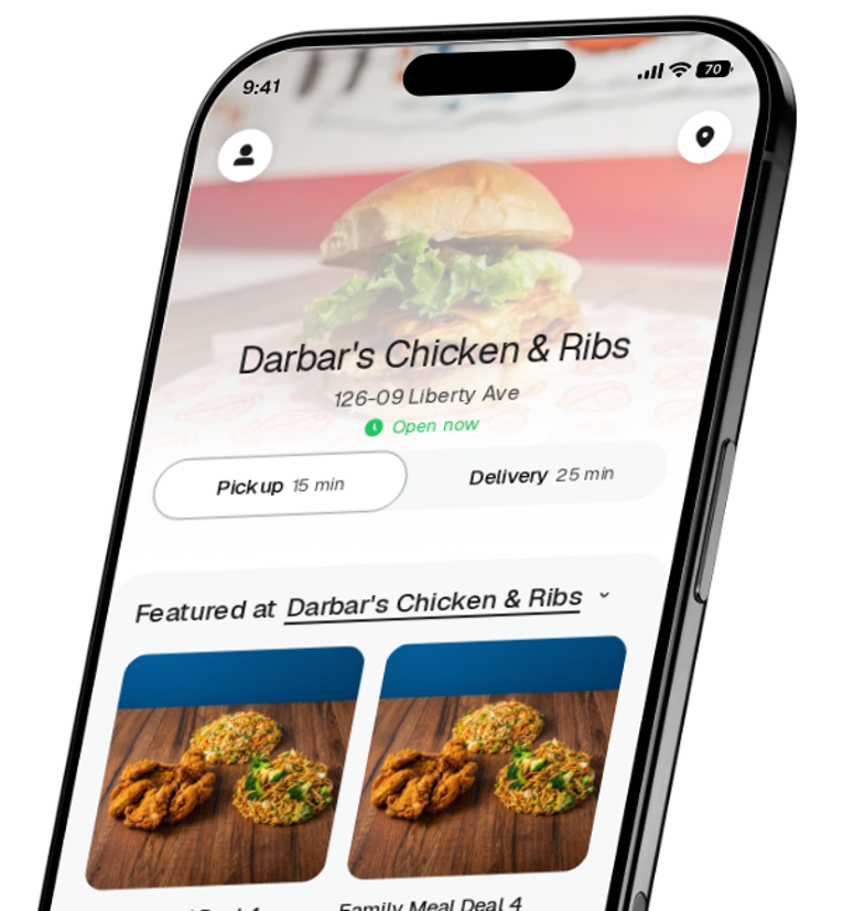 Darbar's Chicken & Ribs app preview
