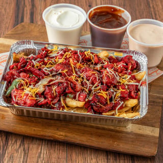 Chicken Gyro Loaded Fries