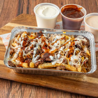 Jerk Chicken Loaded Fries