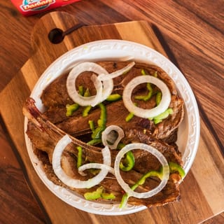 2 Pcs Lamb Chop with Fried Rice
