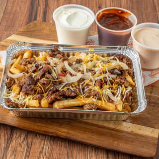 Beef Gyro Loaded Fries