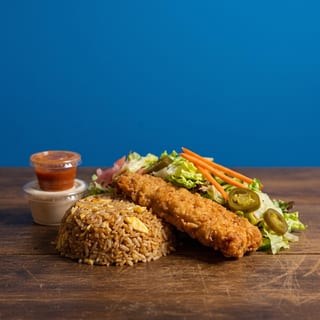 Fried Fish With Rice